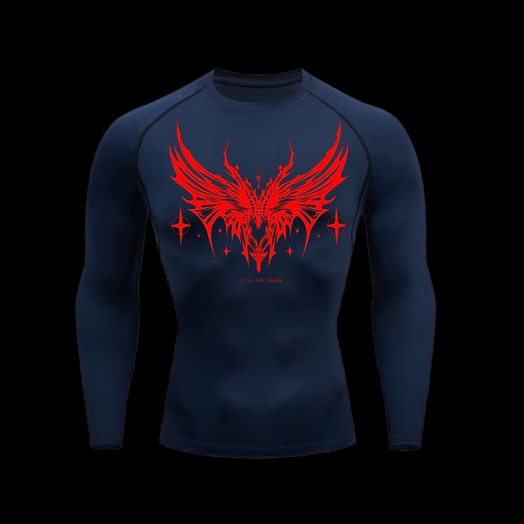 GYMFLASH CRIMSON – Performance LS Compression