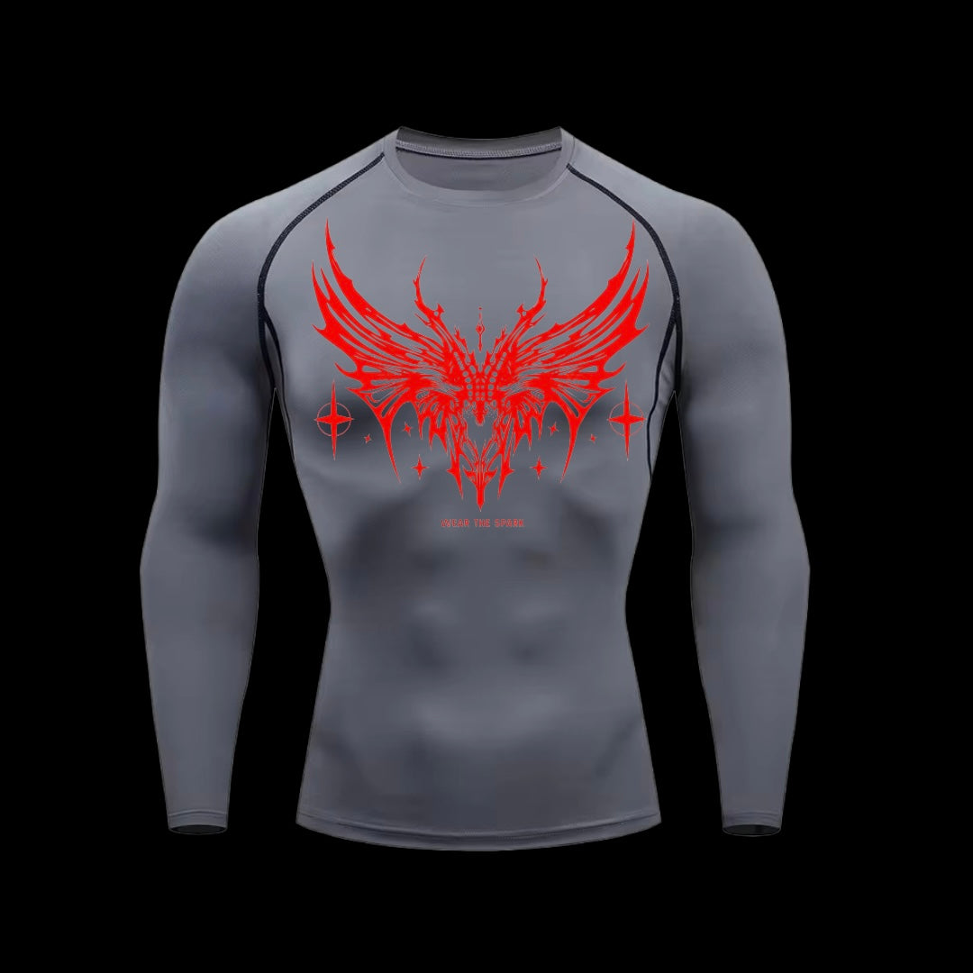 GYMFLASH CRIMSON – Performance LS Compression