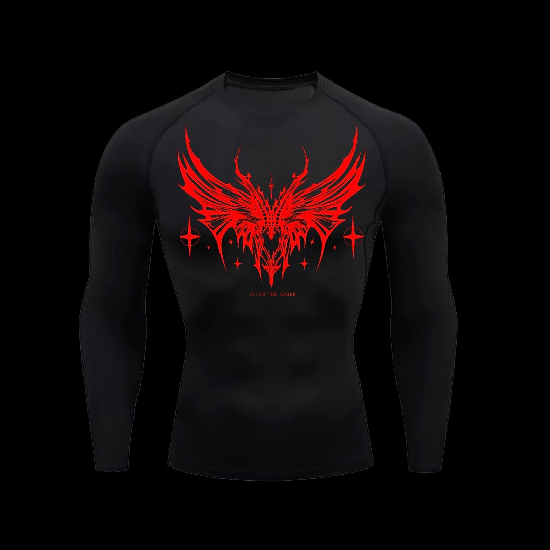 GYMFLASH CRIMSON – Performance LS Compression